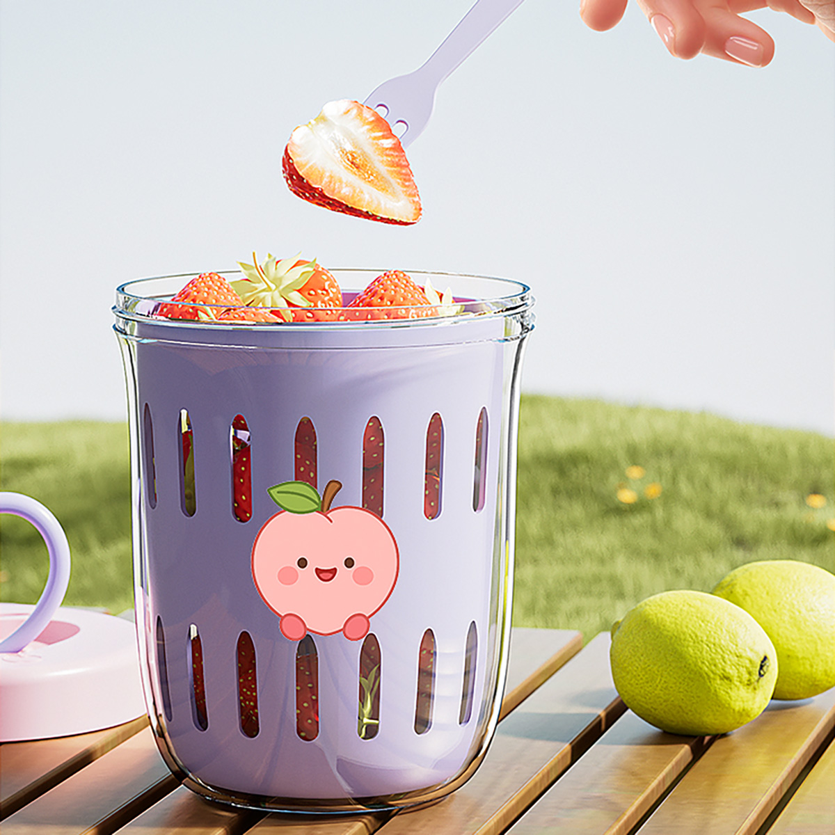 Plastic Oat Container Double-L - Bento Box Two Tier review and price