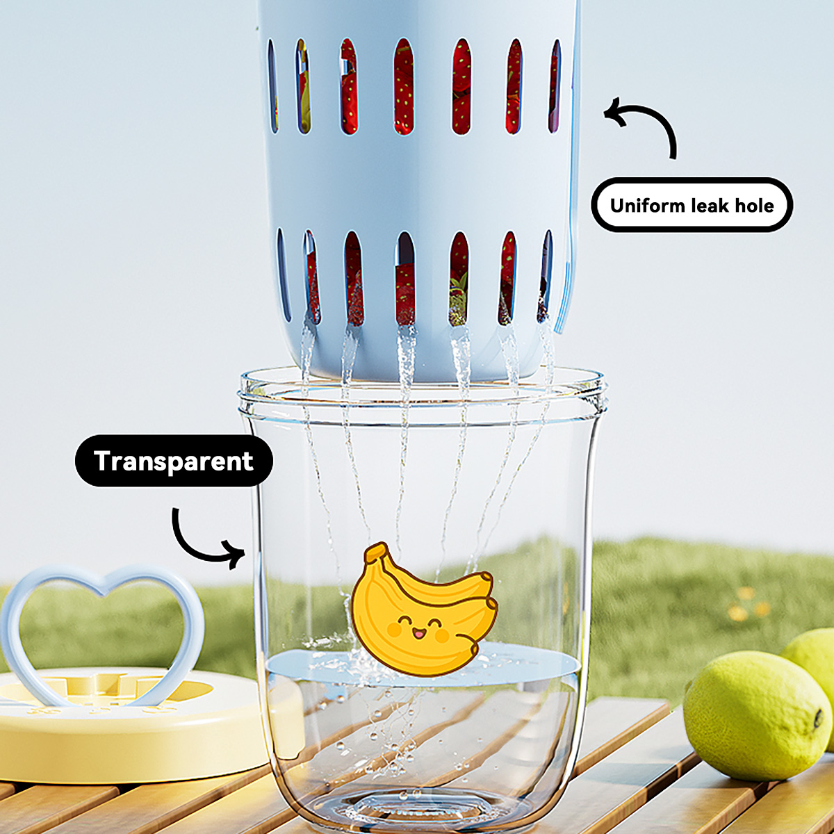 Plastic Oat Container Double-L - Bento Box Two Tier review and price
