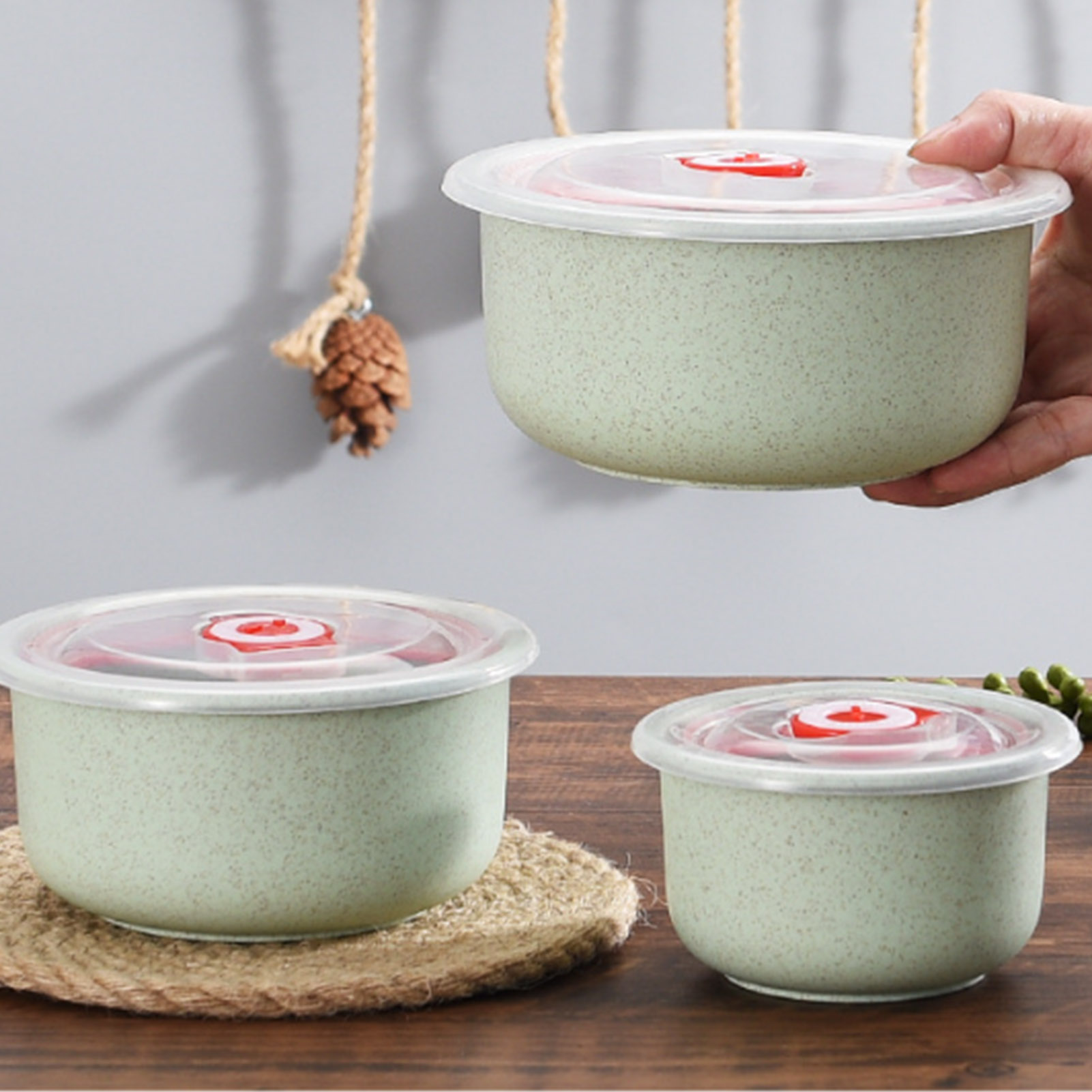 3pcs Food Storage Containers B - Bento Box Two Tier review and price