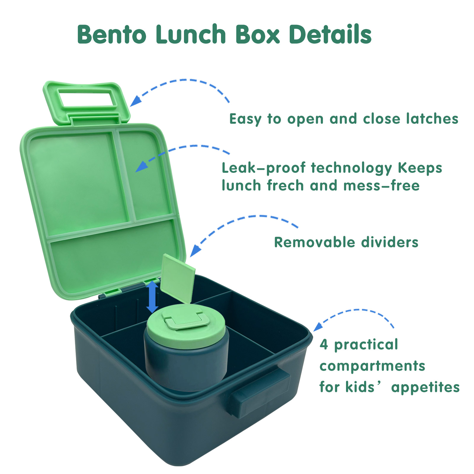 1 Set Bento Lunch Box for Kids - Bento Box Two Tier review and price
