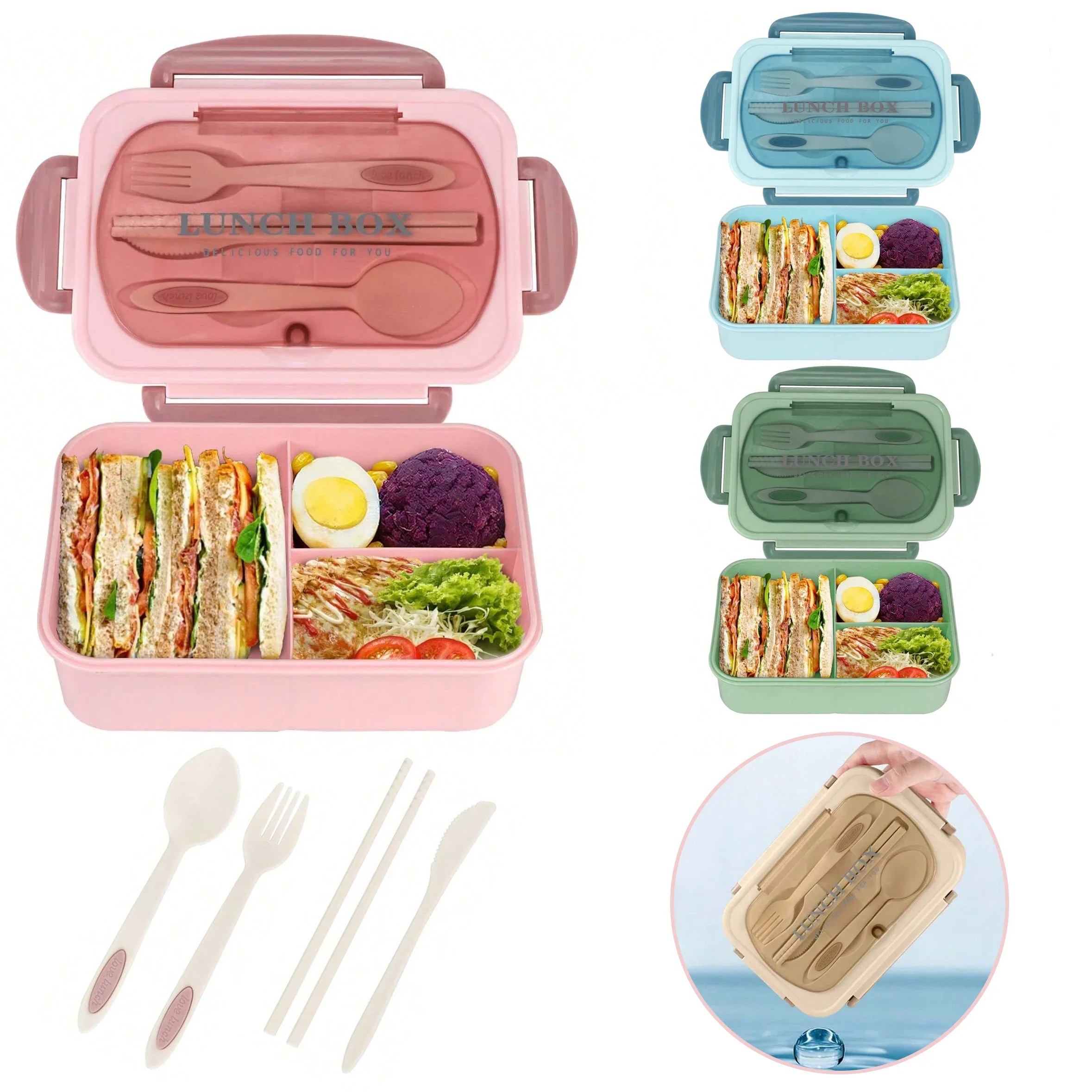 Bento Box Adult Lunch Box, Con - Bento Box Two Tier review and price