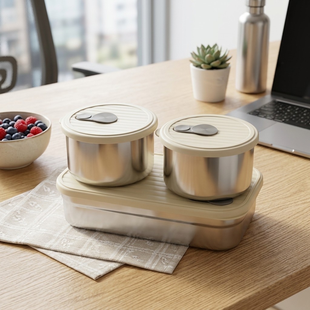 Microwave Safe 304 Stainless S - Bento Box Two Tier review and price