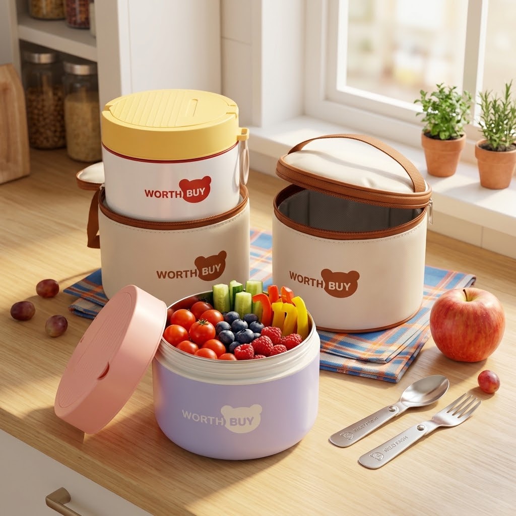 304 Stainless Steel Thermal Lu - Bento Box Two Tier review and price